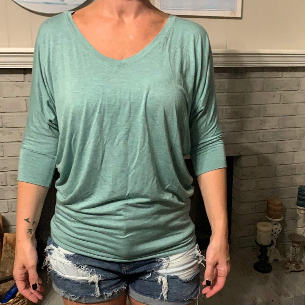 7/8 Dolman sleeve light weight too from stitch fix